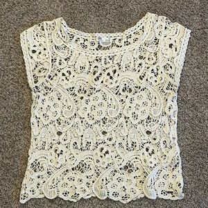 Garage Crochet top